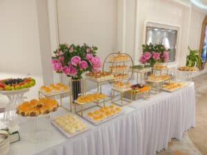 bàn tiệc teabreak