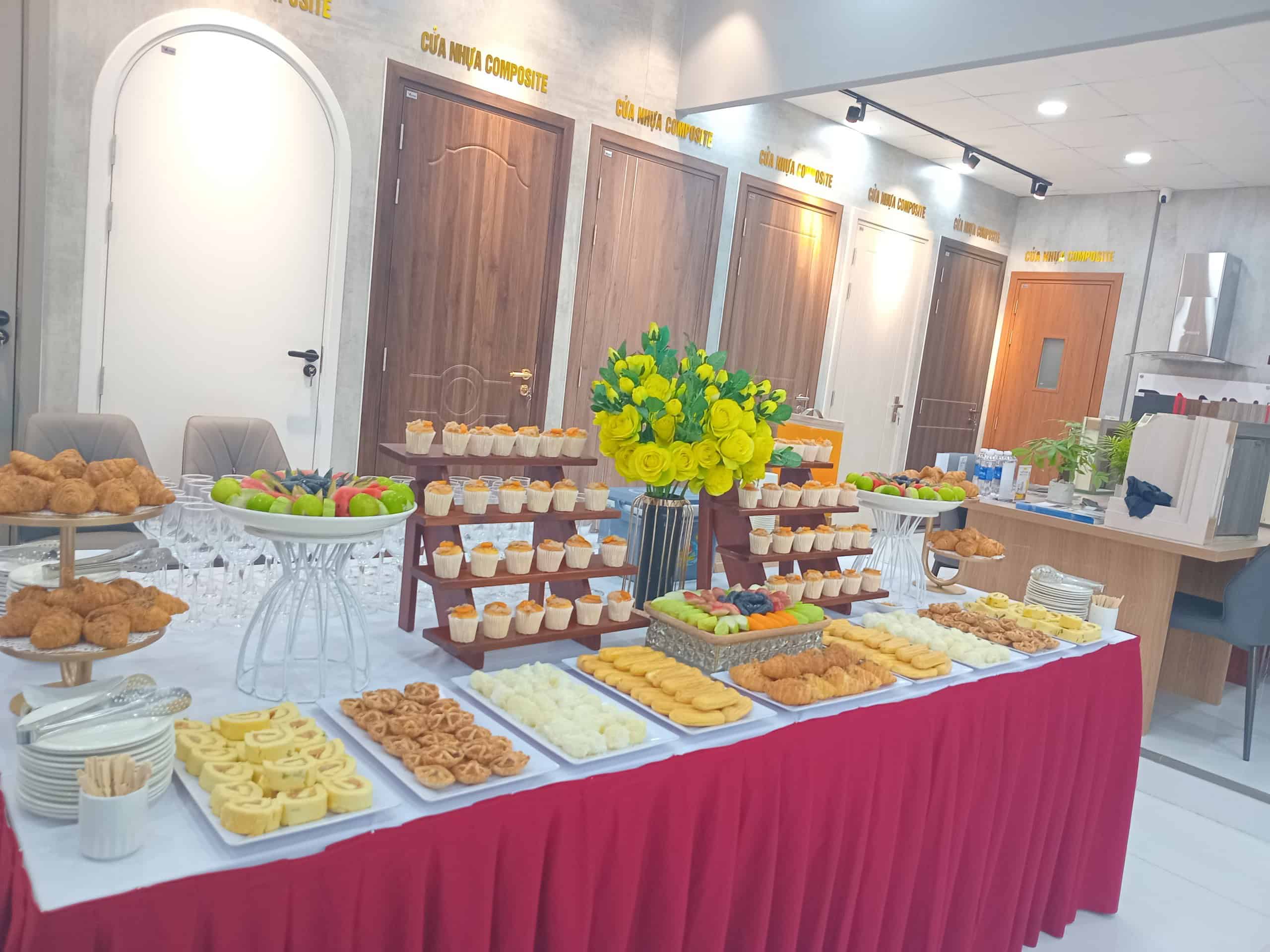 Tiệc teabreak cho buổi sinh nhật công ty tại HCM