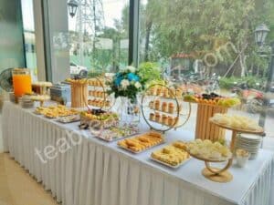 Menu tiệc trà bánh ngọt
