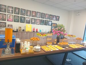 Bàn tiệc tại đường Lê Duẩn Quận 1