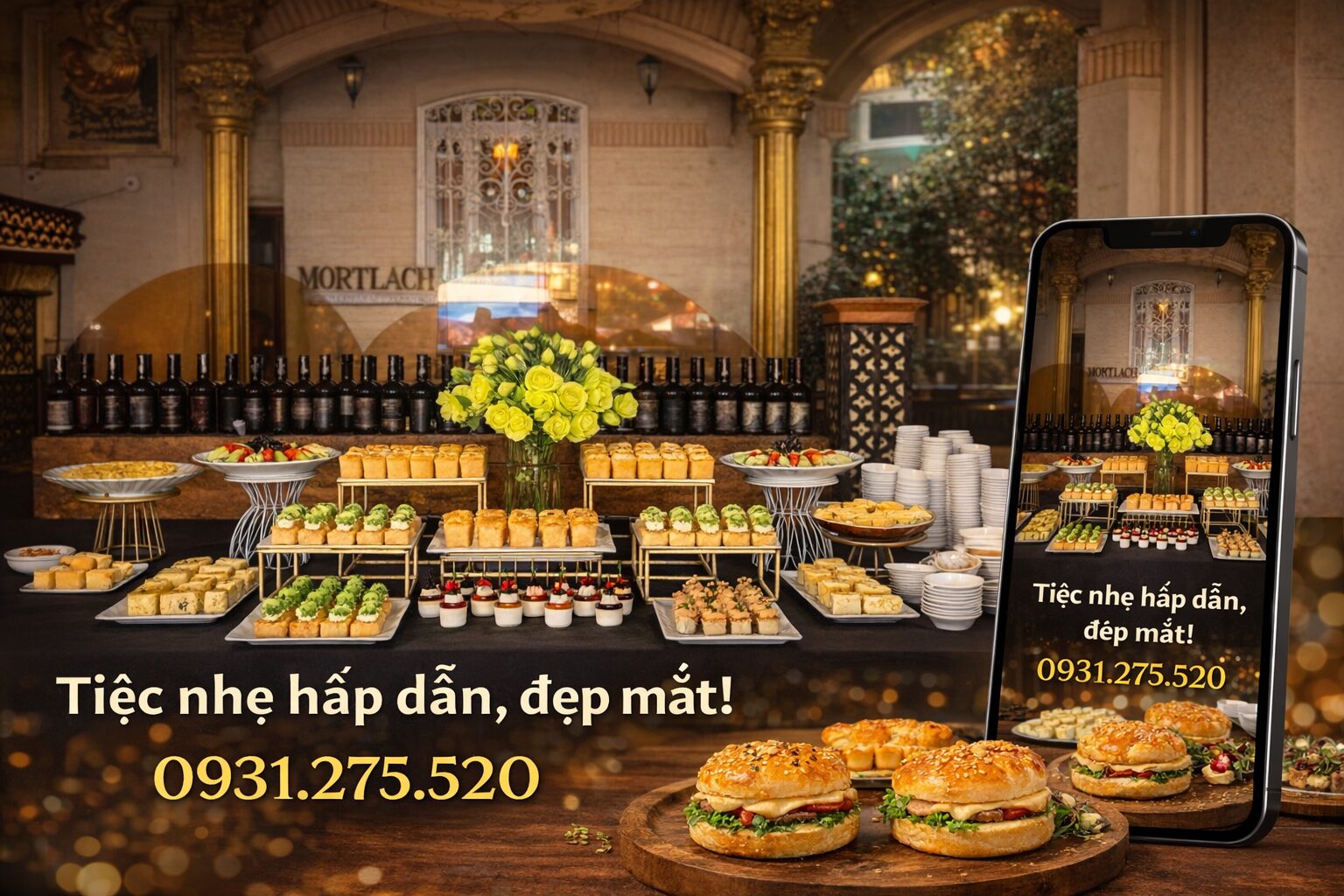 đặt tiệc teabreak Quận Bình Tân