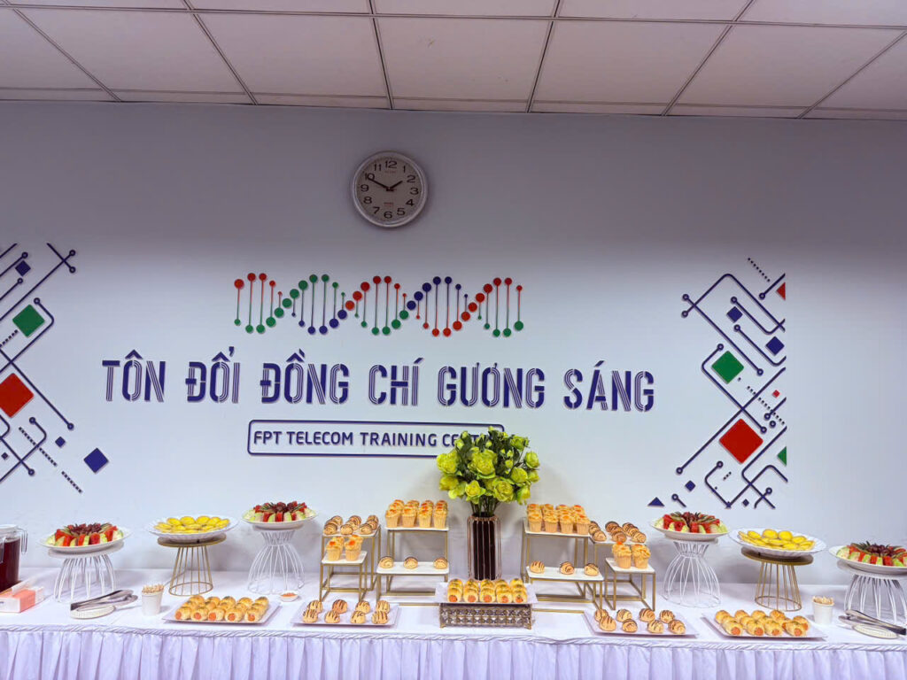 Đặt tiệc teabreak phường Xuân Lộc