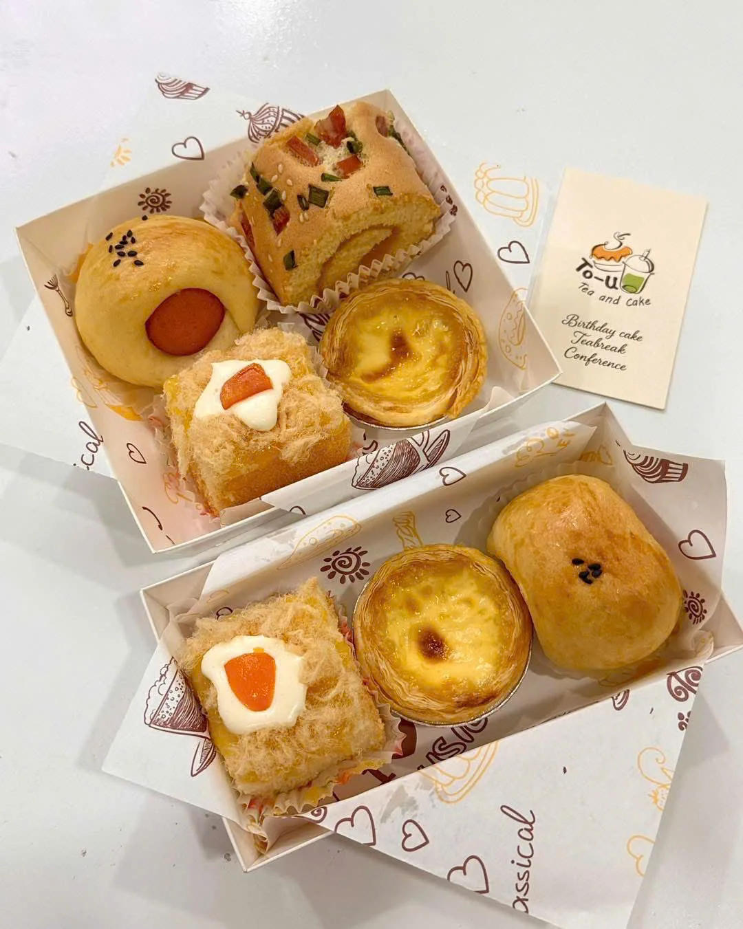 Hộp bánh teabreak mặn ngọt cho hội nghị văn phòng