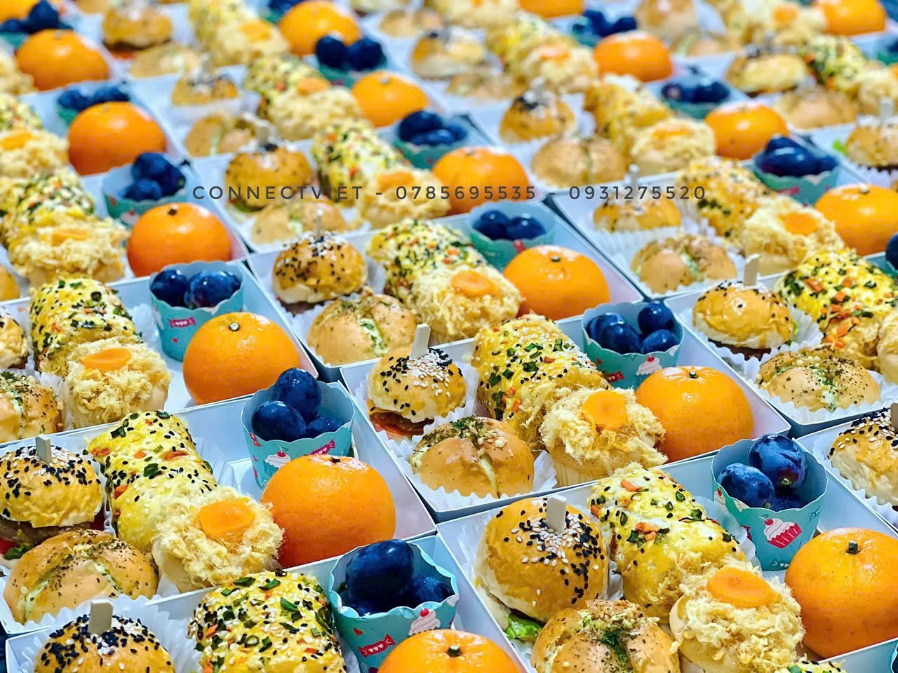Hộp bánh teabreak cho lớp đào tạo
